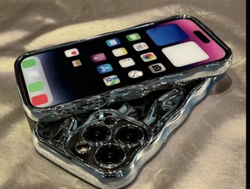 Ốp lưng iphone lượn sóng tráng gương