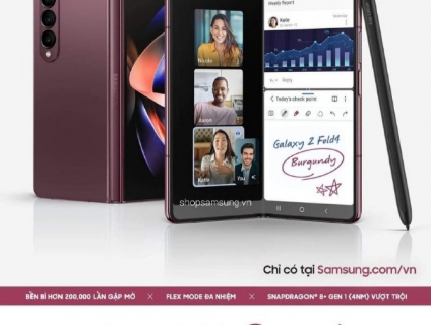 Điện thoại Samsung Galaxy Z Fold 4 12/256GB