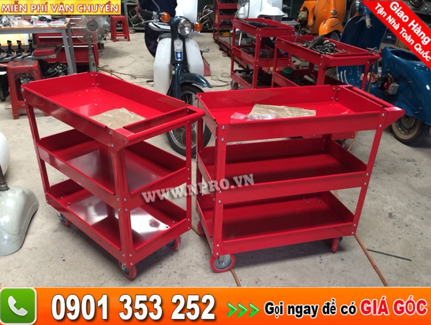 Khám phá 2 lợi ích xe đẩy dụng cụ mang đến