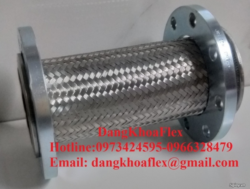 KHỚP NỐI MỀM 2 ĐẦU BÍCH XOAY -DANGKHOAFLEX 0973424595