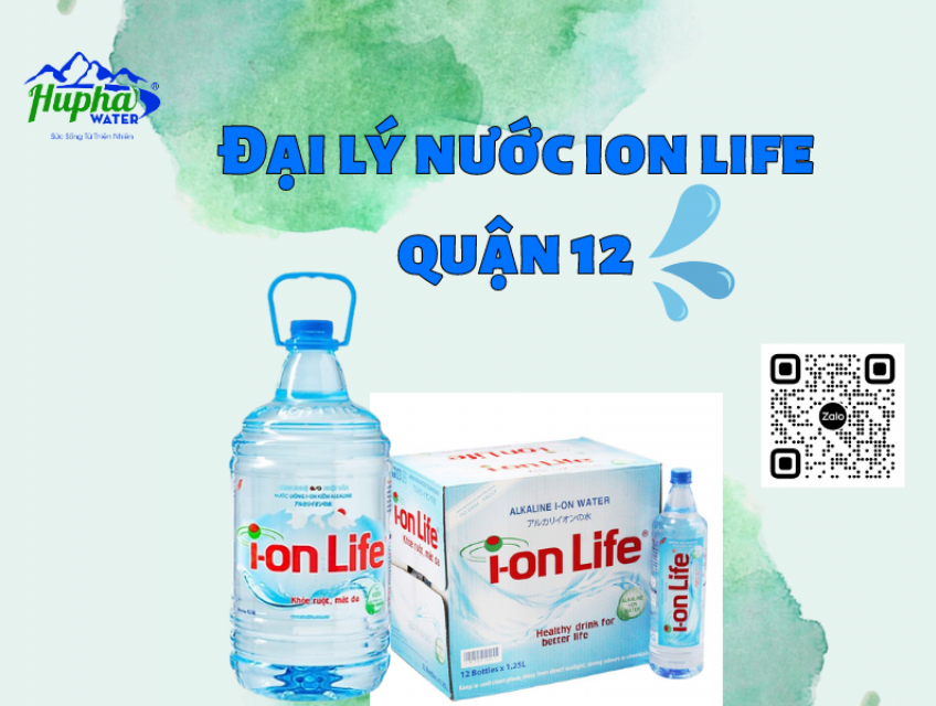 Đại lý nước ion life quận 12 miễn phí vận chuyển - GIÁ TỐT