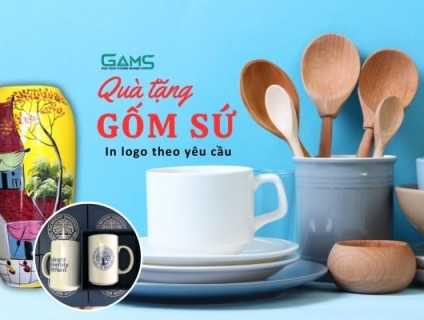THANH LÝ QUÀ TẶNG GỐM SỨ IN LOGO GIÁ RẺ CUỐI NĂM
