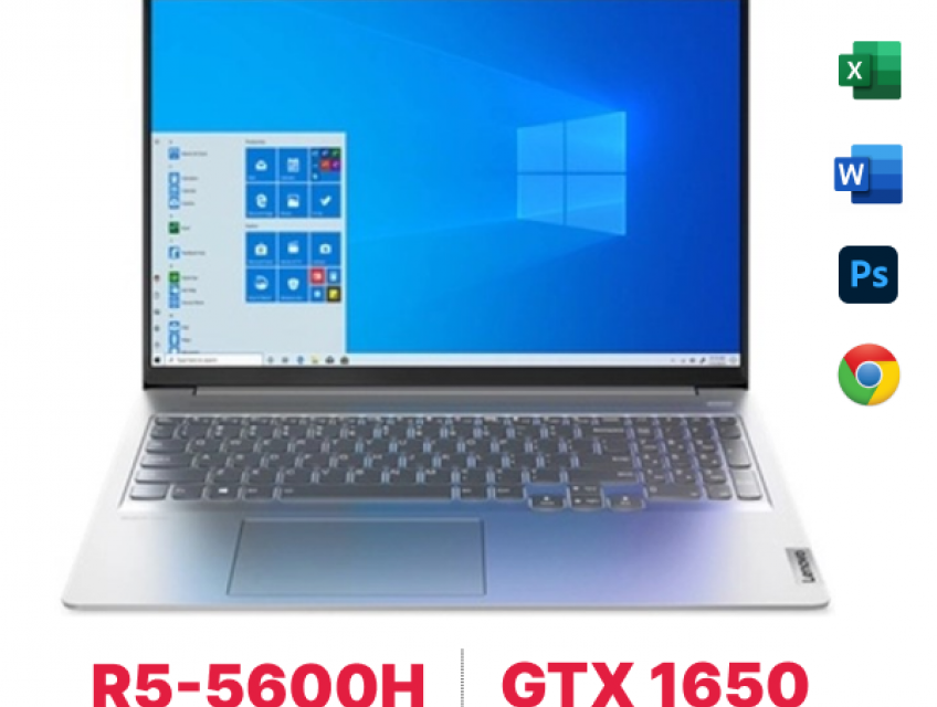 LENOVO IdeaPad 5 Pro: R5 5600H/16G/16in IPS 2.5K 120Hz/GTX1650/BH 26th
