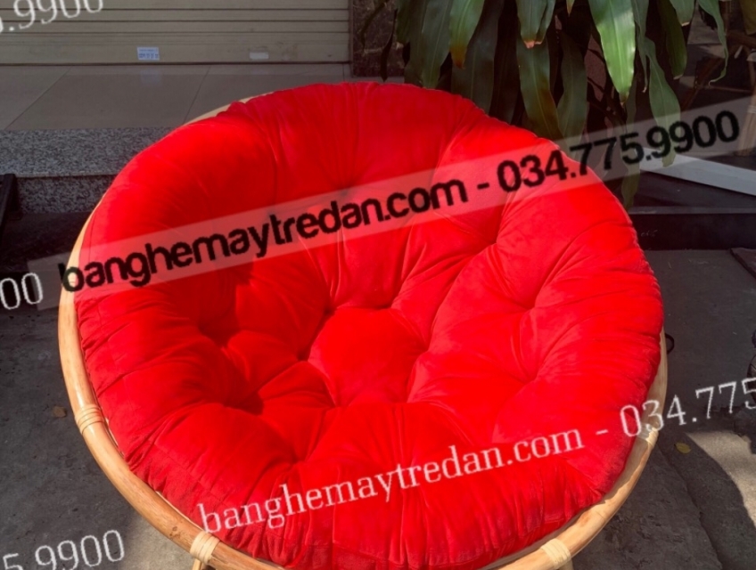 Ghế thư giãn Papasan mây tự nhiên