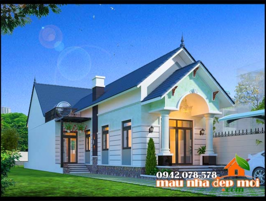 Ưu điểm nổi bật của mẫu nhà chữ L cấp 4 đẹp 5 phòng ngủ