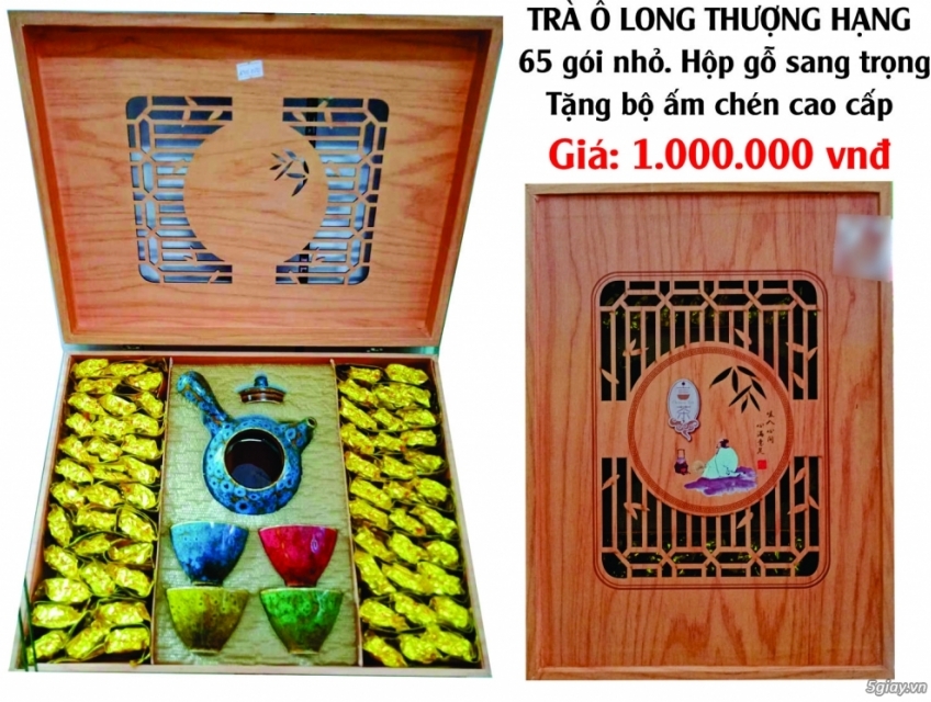 Quà tặng Trà cao cấp. Trà Ô Long, Trà xanh Thái Nguyên