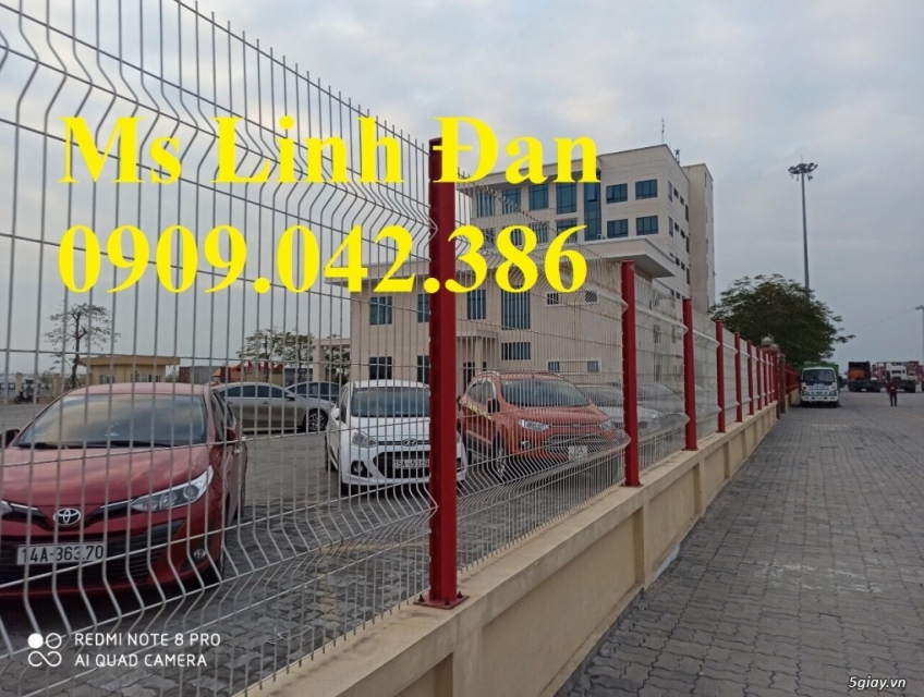 Lưới thép hàng rào chấn sóng mạ kẽm