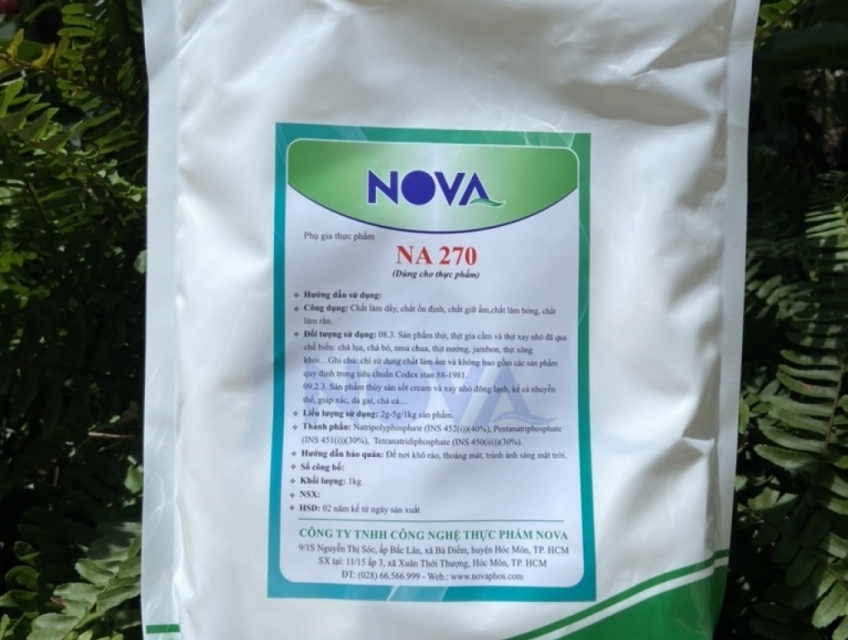 Chuyên phụ gia giòn dai, phụ gia chế biến xúc xích.