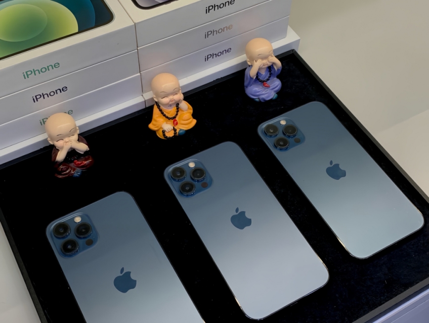 IPHONE 12 PROMAX 128GB BLUE