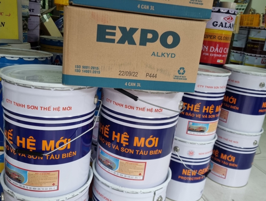 Đại lý sơn dầu cho sắt Thế Hệ Mới giá rẻ ở HCM