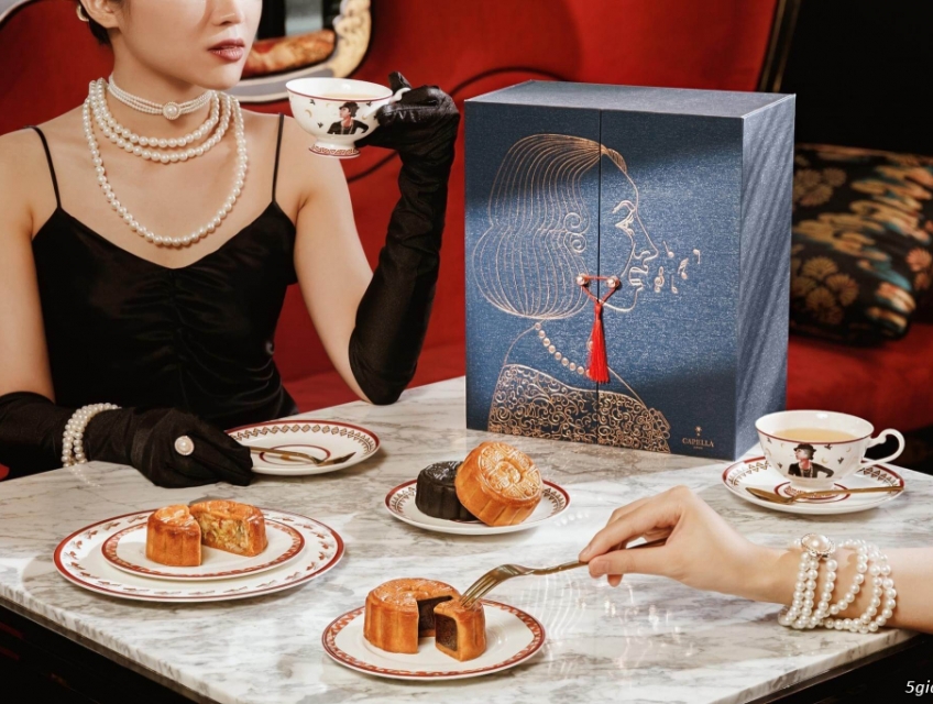 Bánh trung thu khách sạn Capella Hà Nội