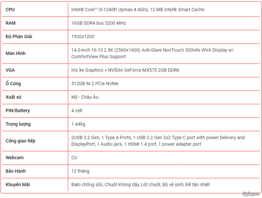 Dell Inspiron 5420 i5 /16GB /512GB NVidia mới 99% - hàng xịn