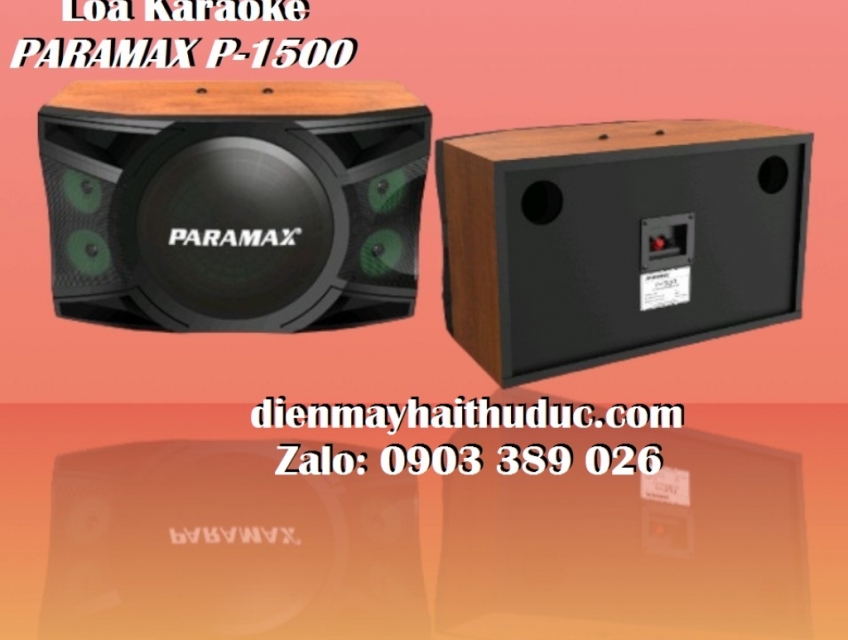 Loa treo Karaoke Paraxax P-1500 giảm giá đến 20% tại CT Điện Máy Hải