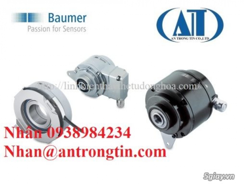 Giải pháp tiên phong Bộ mã hóa Baumer trong ngành công nghiệp 4.0