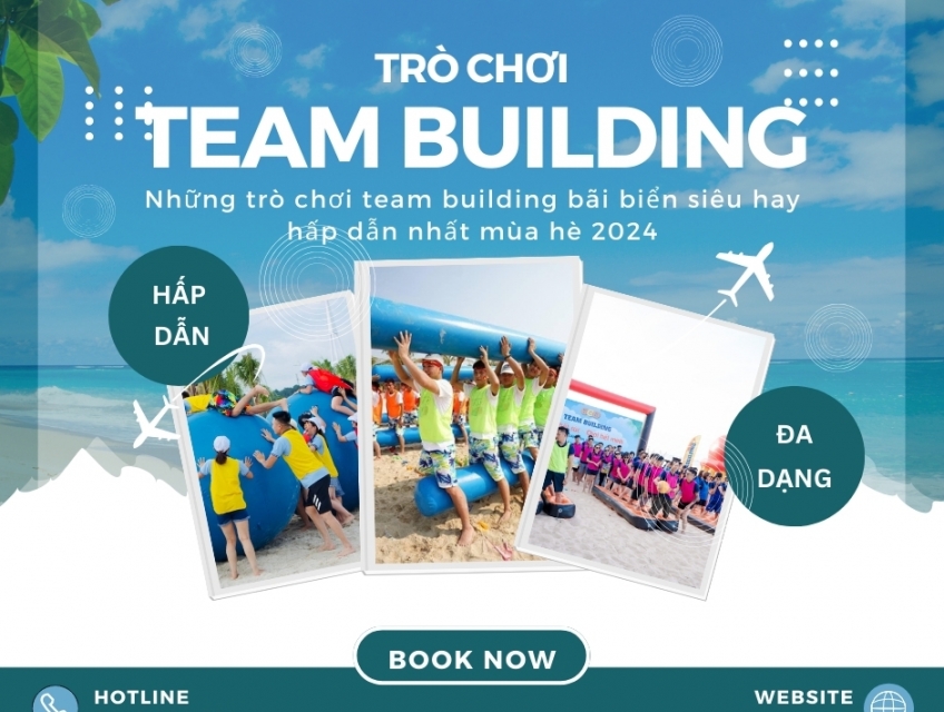 Gợi ý những trò chơi teambuilding bãi biển 2024