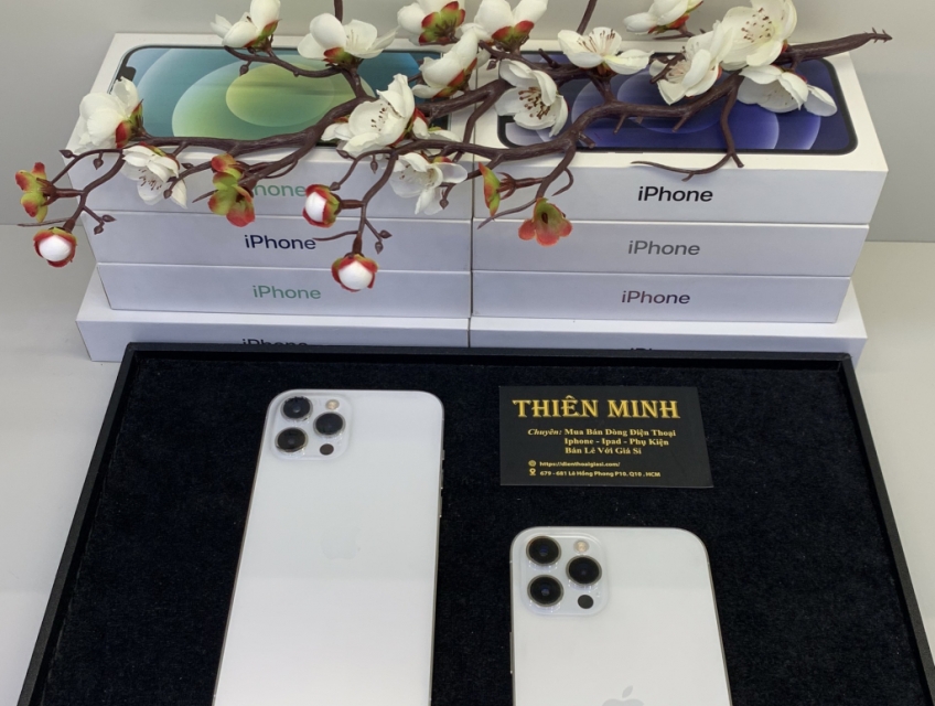 IPHONE 12PRO MAX 256GB TRẮNG LL