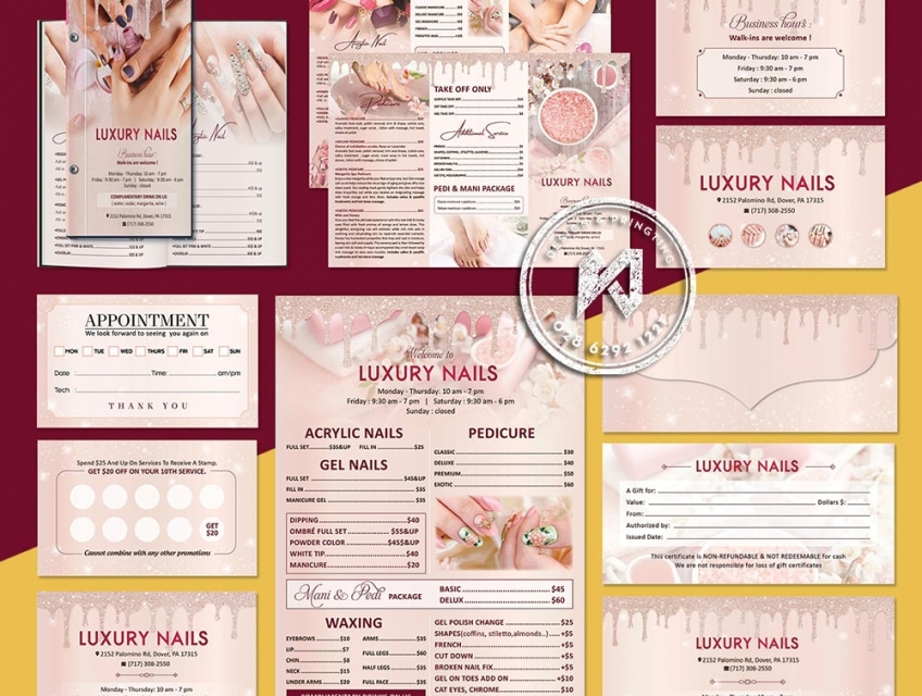 Thiết kế menu đẹp, hấp dẫn