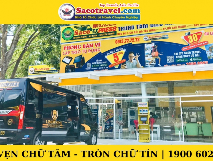 Xe Đi Tây Ninh hằng ngày - Đến thẳng KDL Núi Bà Đen cùng Saco Limousin