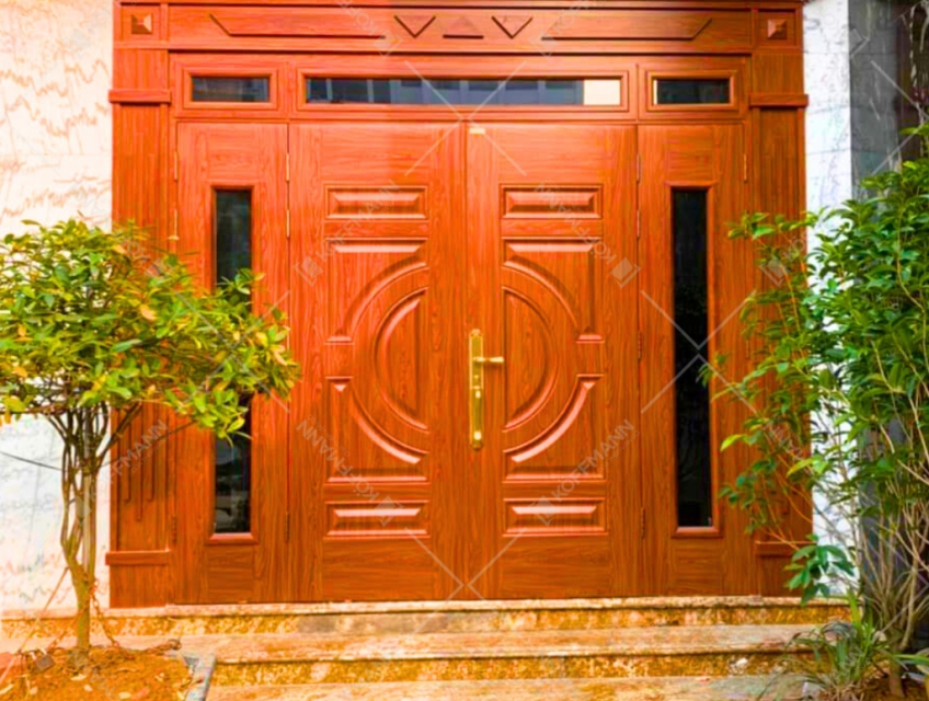 Báo giá Cửa thép vân gỗ tại Thành phố Vĩnh Long | Giá tại xưởng