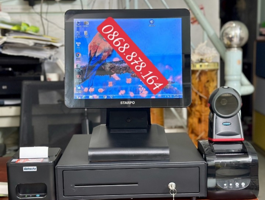 Trọn Bộ Phần Mềm Quản Lý, Tính Tiền Máy Cảm Ứng cho CH tạp hóa, siêu thị mini,shop-0868.878.164