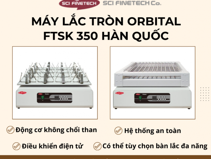 Máy Lắc Tròn Orbital FTSK 350