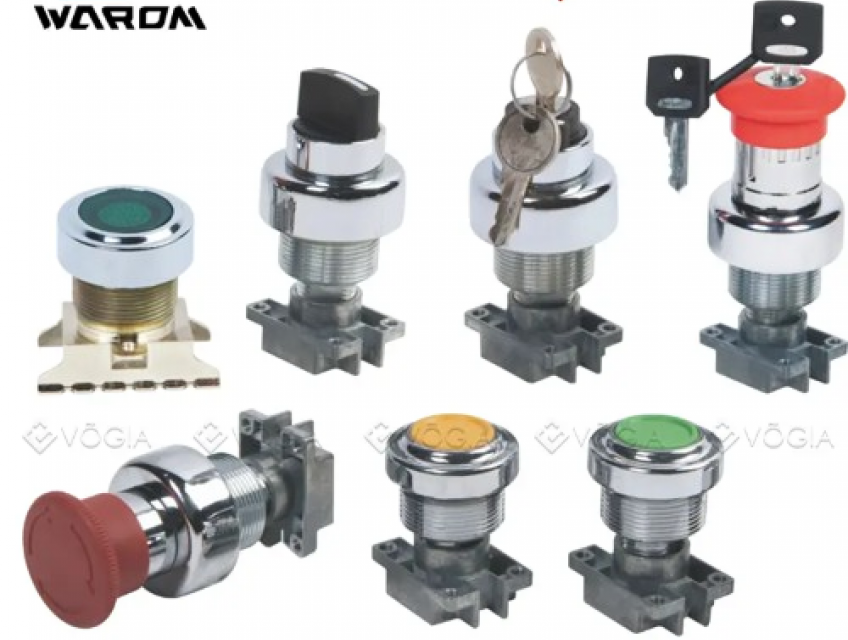 Nút bấm chống cháy nổ - cho trạm điều khiển BZC (BZC Control Stations) HK - Warom