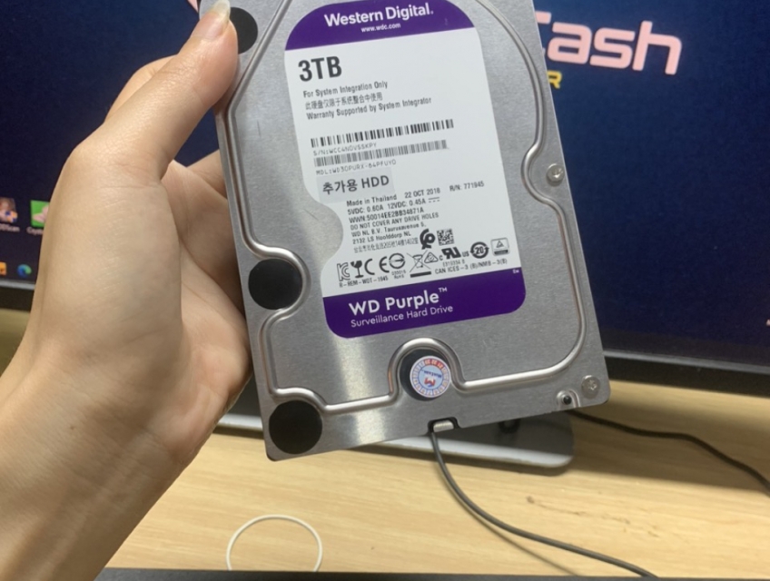 Hdd 3tb wd tím