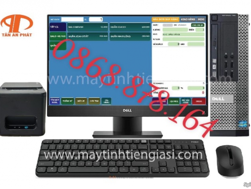Trọn Bộ Máy Tính Tiền Cảm Ứng và Phần Mềm Quản Lý Nhà Nghỉ, Nhà Trọ giá rẻ -0868.878.164