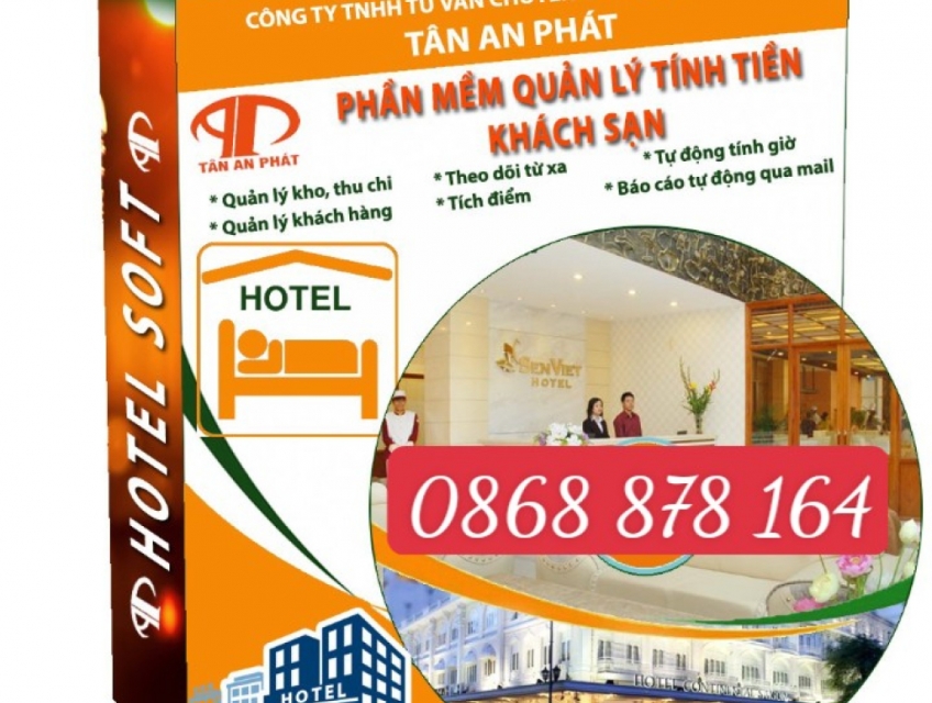 Phần Mềm Quản Lý , Máy Tính Tiền Cảm Ứng Nhà Nghỉ/Khách Sạn 0868878164