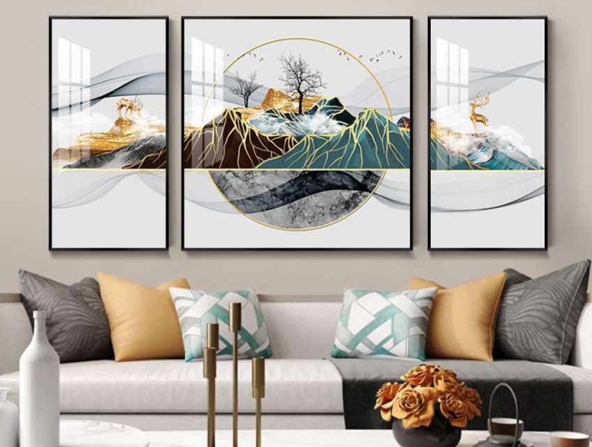 Tranh Canvas Phòng Khách: Nghệ Thuật và Trang Trí Hiện Đại