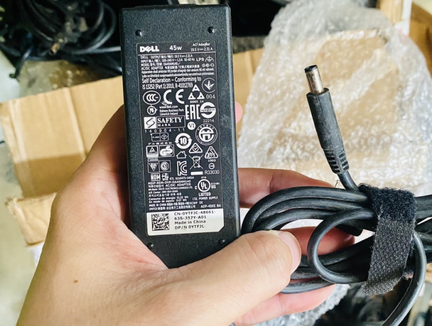 Sạc Laptop Dell Type C 65W 130W 90W 180W 240W 330W chân kim cũ zin máy
