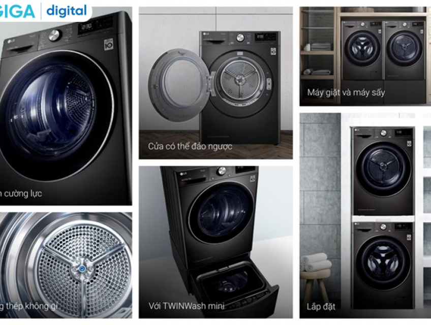 Ưu điểm của LG DUAL Inverter Heat Pump™ DVHP50B