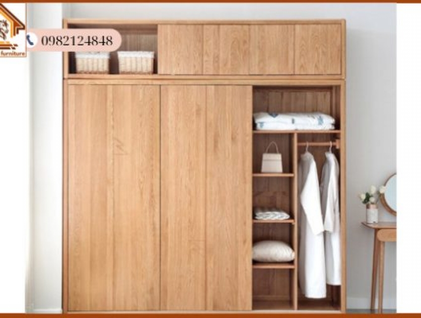 Tủ Quần Áo Gỗ Sồi Tự Nhiên - Lựa Chọn Hoàn Hảo Cho Không Gian Nội Thất
