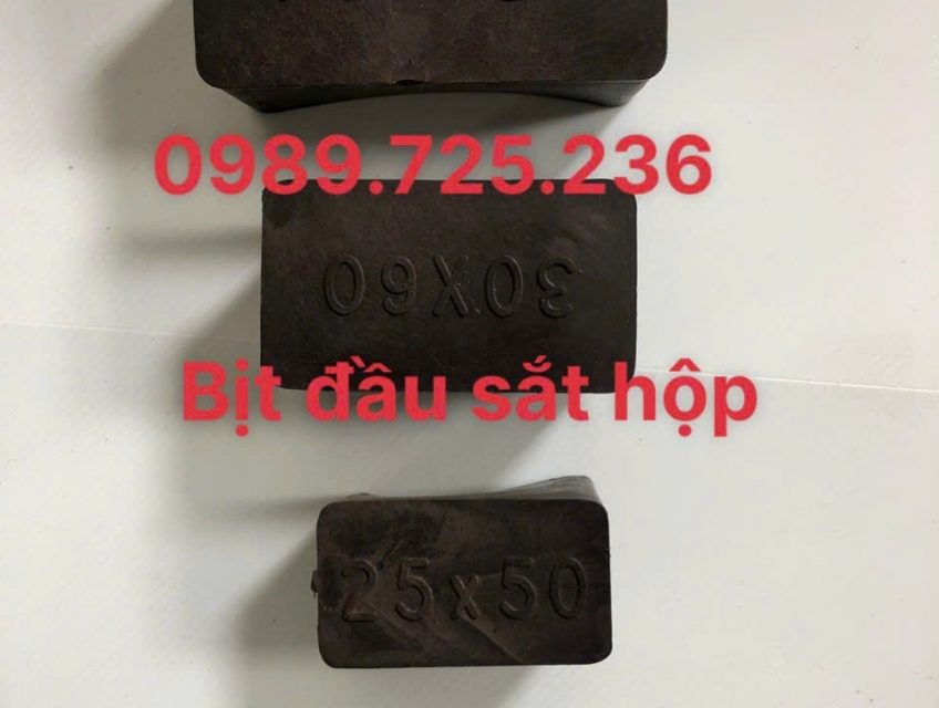 Bịt đầu sắt hộp, nắp chụp sắt hộp, chụp thép hộp giá rẻ