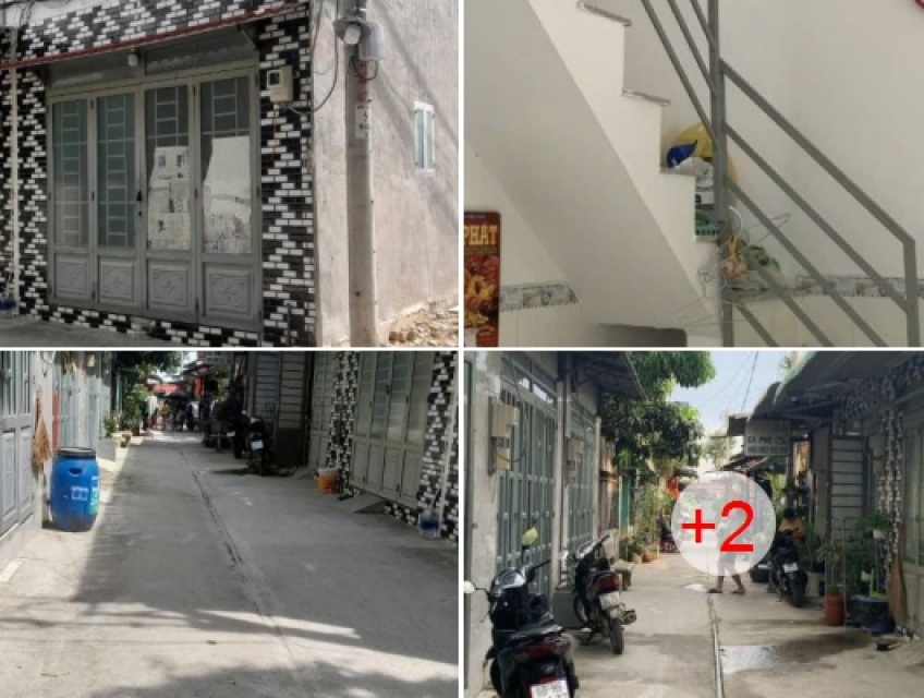 Bán nhà Vĩnh Lộc A, giá rẻ, 4m x 5m lầu suốt bancon, 2MT hẻm - 630 tr