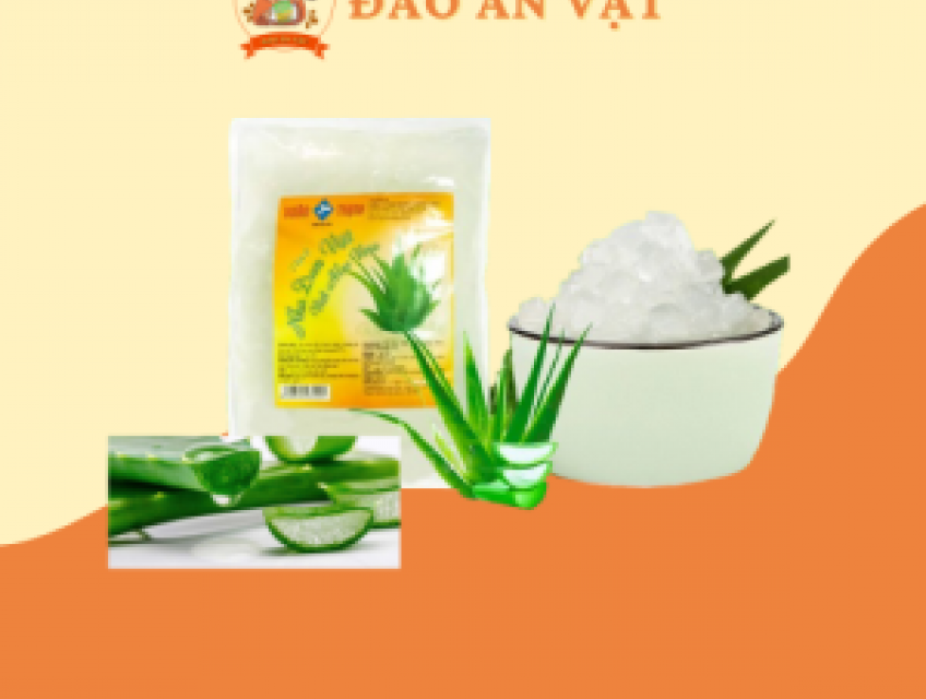 Cách làm thạch nha đam (siêu chất 100%)