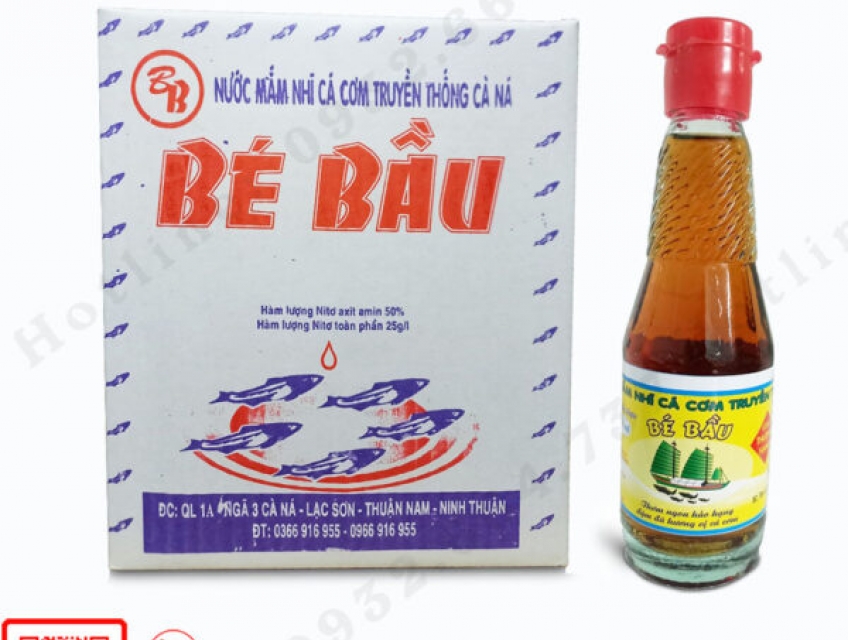 Nước Mắm Bé Bầu Loại Thượng Hạng 250ml (Thùng 9 Chai)