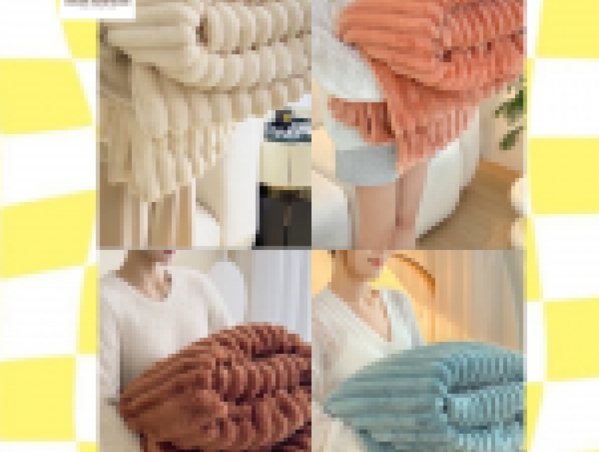 CHĂN LÔNG THỎ | Chăn Lông Thỏ Mềm Mại Ấm Áp Thoải Mái Cho Ghế sofa