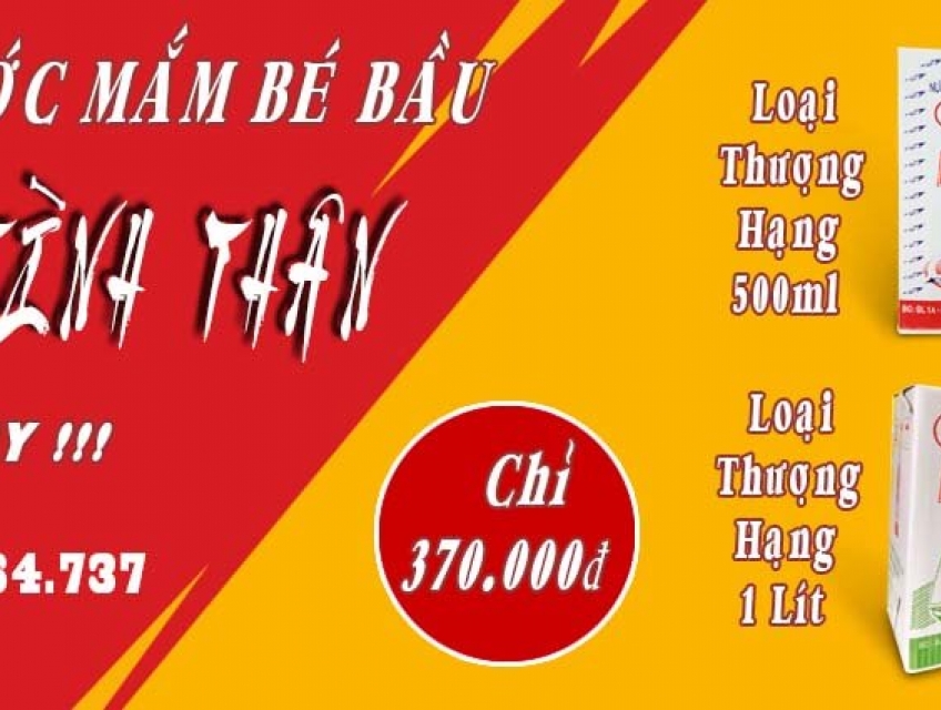 Combo Tình Thân Nước Mắm Bé Bầu