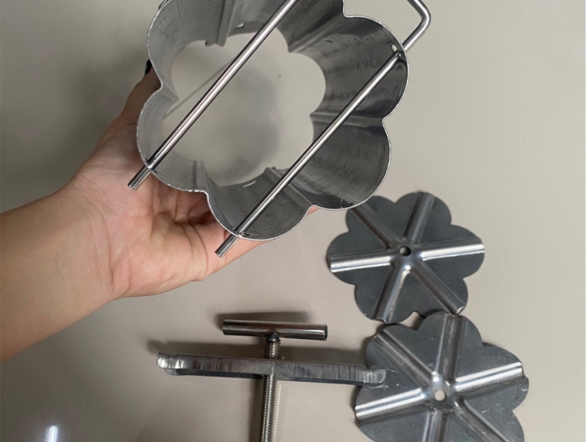 Khuôn giò Xào hình Hoa Mai 5 cánh đẹp mắt