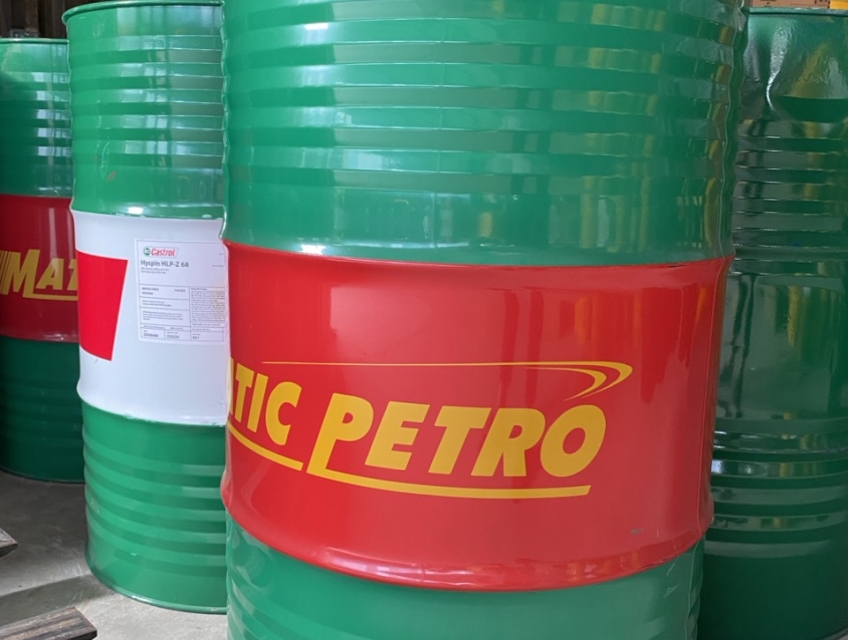 Nhớt 10, Dầu thủy lực cho Máy Ép Nhựa, Máy Ép Nhôm tại quận 12, TPHCM.