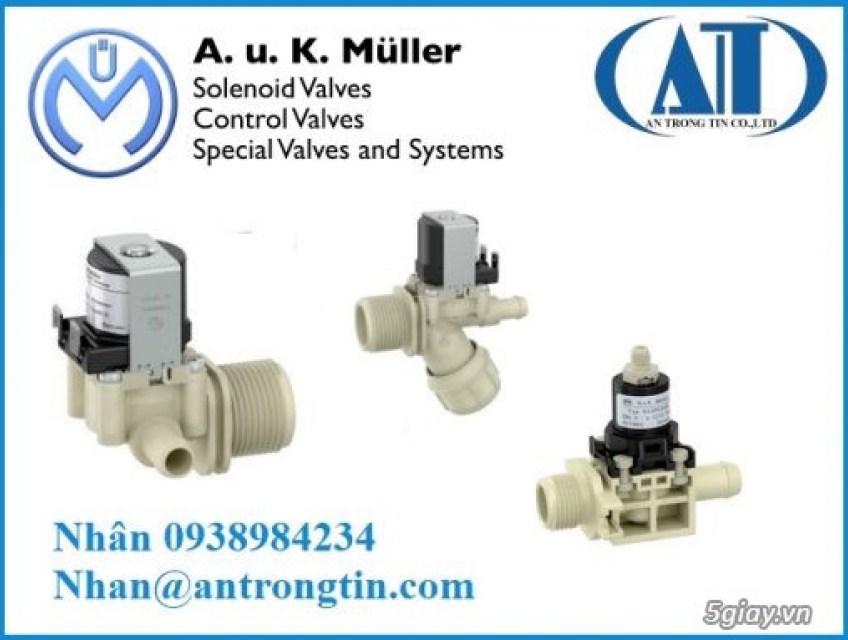 Van điện từ A.U.K Müller: Động cơ mạnh mẽ của hệ thống tối ưu