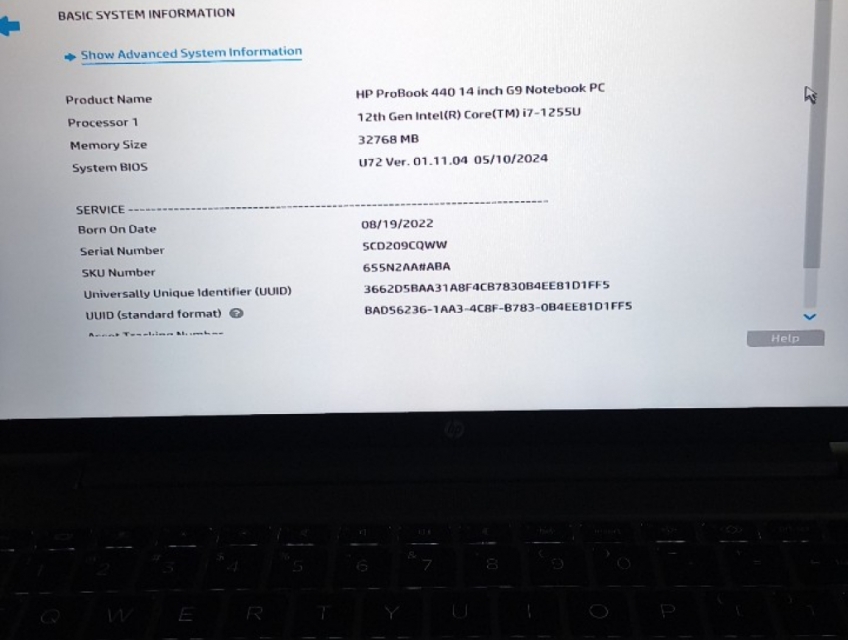 Cần bán Laptop HP ProBook 440 14inch G9 NoteBook PC