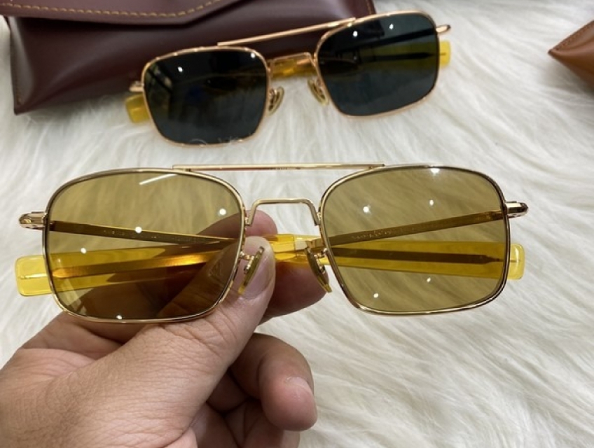 Kính cơn pilot ameriacn malaysia chính hãng mắt vuông giá rẻ