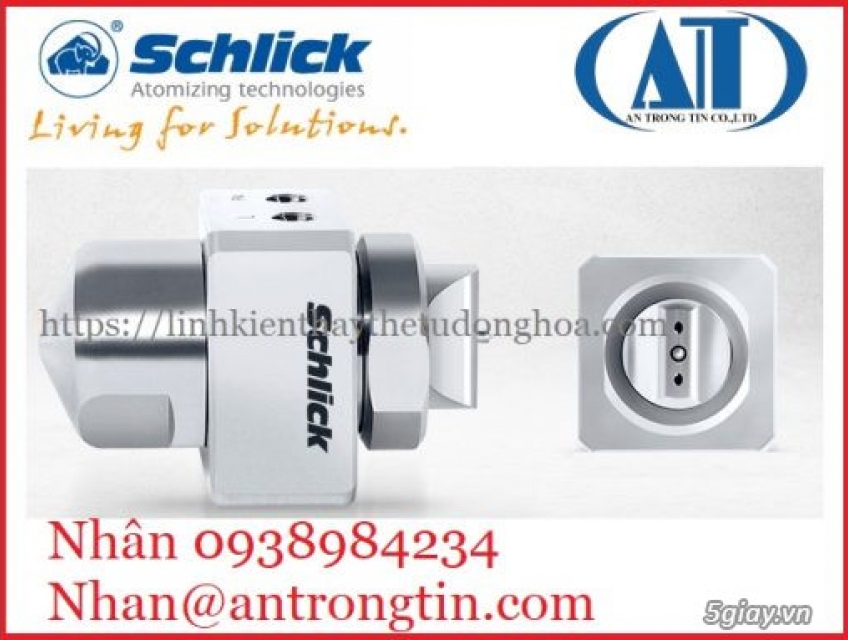 Khám phá Đầu phun đa chất Schlick Model 77: Tinh tế từng chi tiết phun