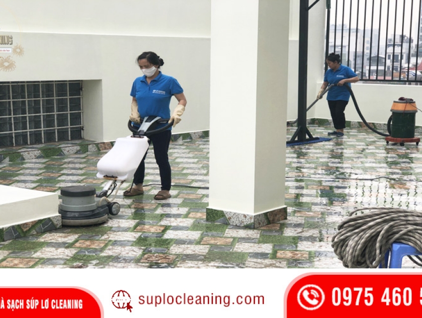 Dịch vụ đánh bóng sàn, chà sàn chuyên nghiệp ✅ uy tín ✅ giá rẻ