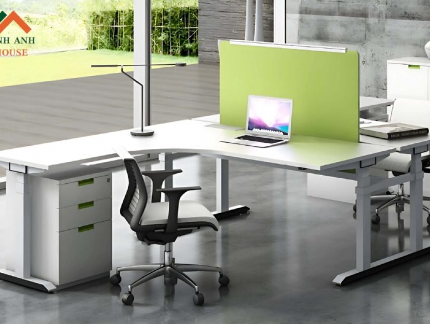 Top 3 Mẫu Bàn Đôi Nâng Hạ Văn Phòng Đẹp