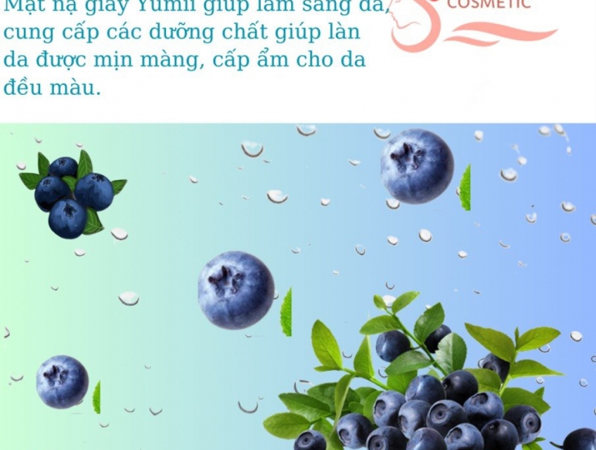 Mặt nạ việt quất: Bí quyết dưỡng da trắng hồng, căng mọng tự nhiên