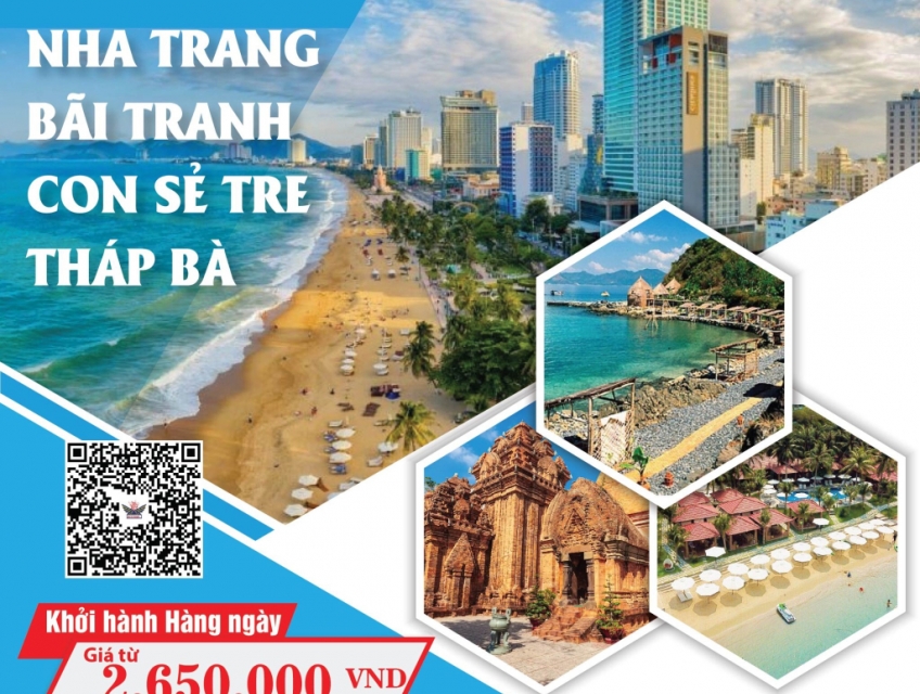 Khám Phá Nha Trang - Bãi Tranh - Con Sẻ Tre - Tháp Bà