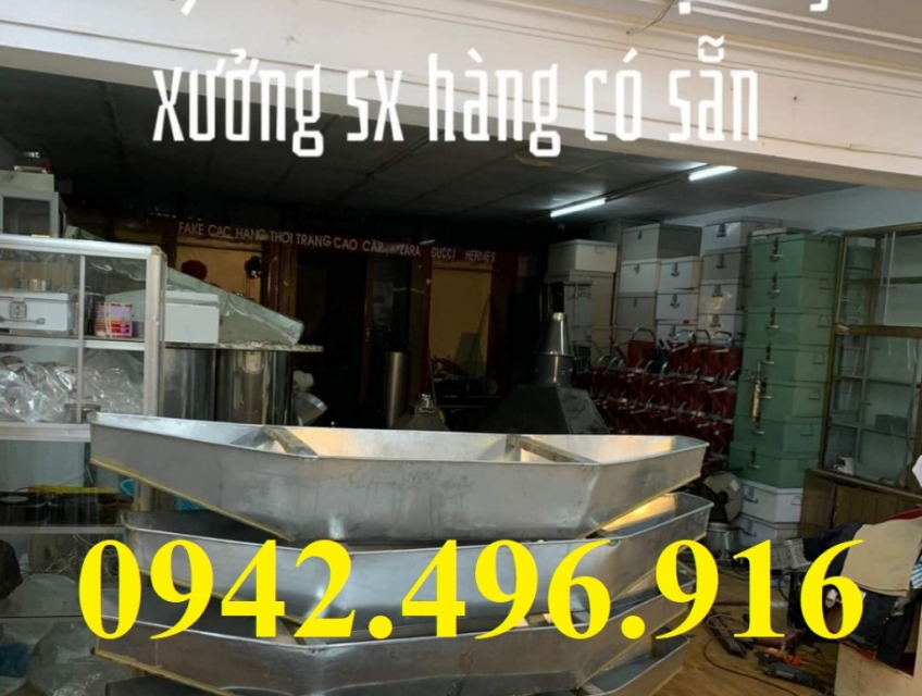 Thuyền tôn đánh bắt cá, Thuyền Inox hàng sẵn kho